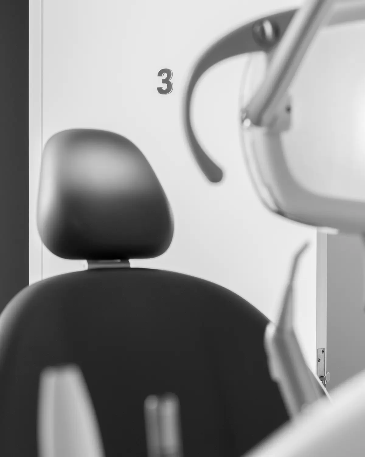 Chair in treatment room 3